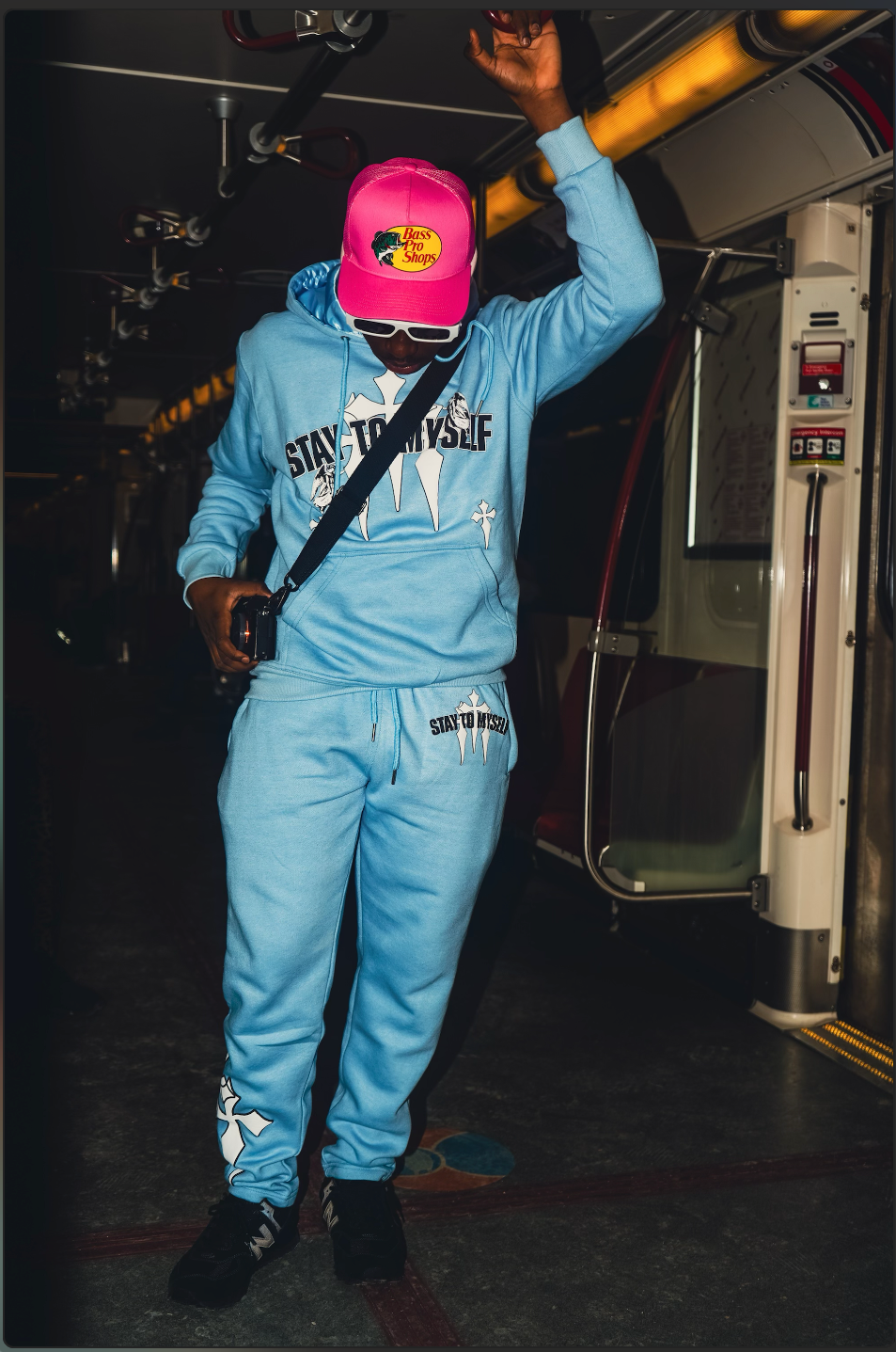 BABY BLUE STM Angels Tracksuit